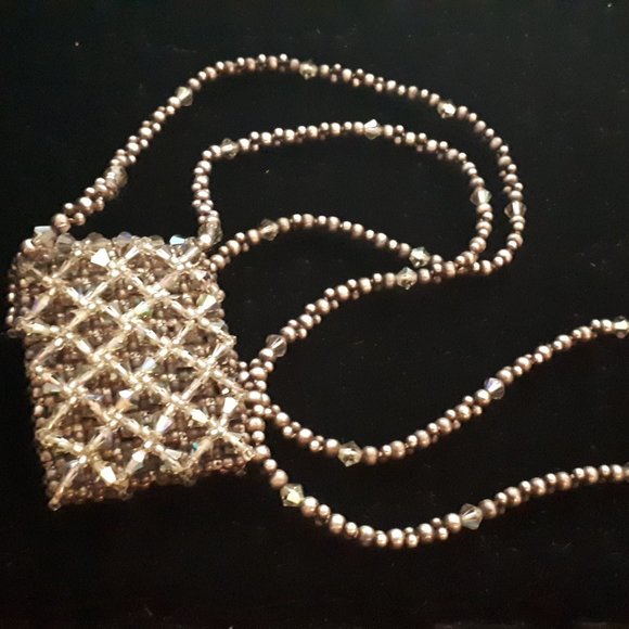 Handmade Working Pouch 925 Silver Necklace - Picture 9 of 13
